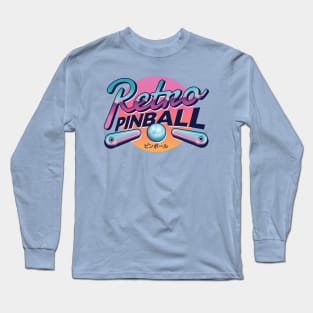 Retro Pinball Long Sleeve T-Shirt